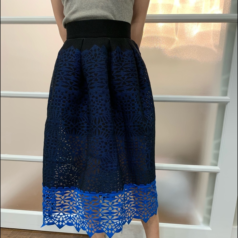 Maje jupe mattress baske skirt size 1